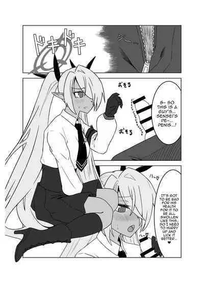 [Tsukino Chikake Ikoku (Chikake)] Sei ni Soine! Iori-chan! | You're So Frigid, Iori-chan! (Blue Archive) [English] {Doujins.com} [Digital]