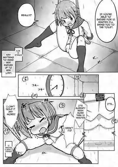 After Administering A Laxative To A Girl, I Restrain Her And Plug Her Anus With My Dick