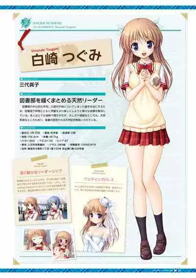 Daitoshokan no Hitsujikai Visual Fan Book Houkago Shippo Days & Dreaming Sheep Visual Fan Book