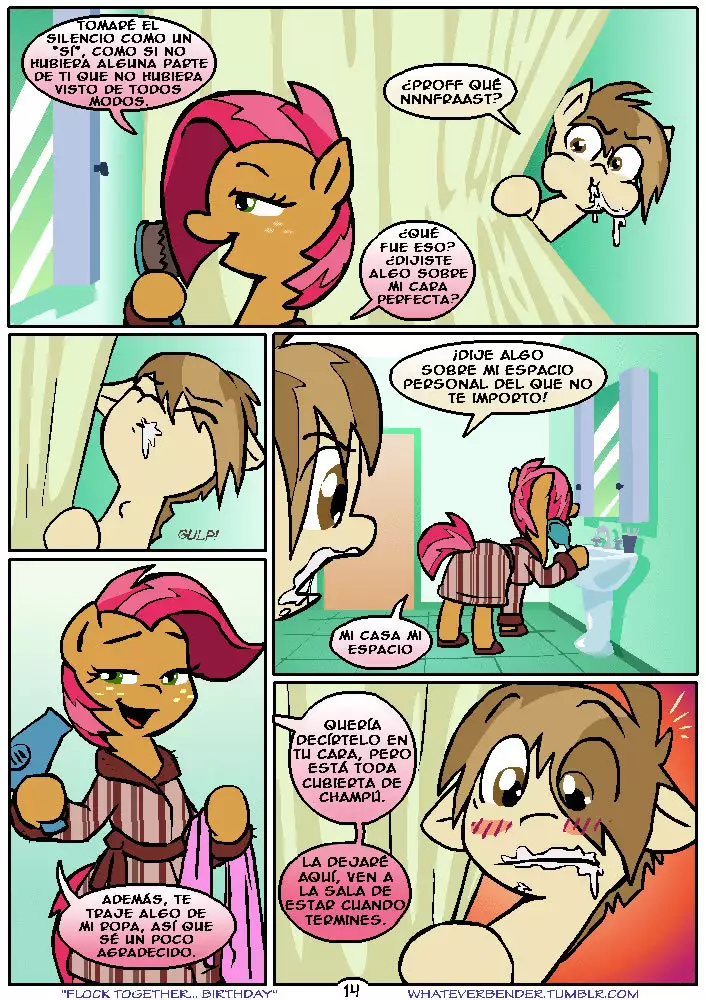 Ellos se Juntan en Cumpleaños