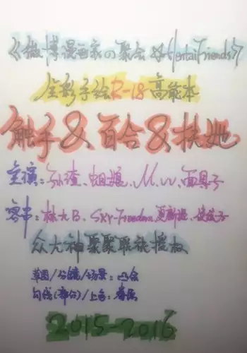 Weibo artist's party