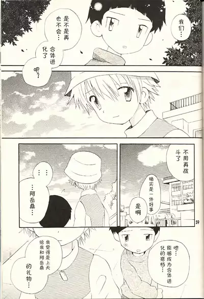 [KuruGuru DNA (Hoshiai Hilo)] Obore Sakana (Digimon Adventure 02) [Chinese] [虾皮汉化组]