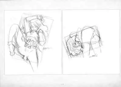 ALICESOFT ORION SCRIBBLES with CROQUIS ULTIMATE EDITION VOL.4 織音計画特別版 ラフ画集