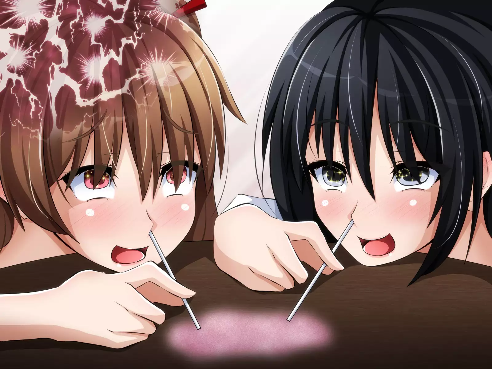 Kare ni Naisho no Saimin Bitch Part 2 Rina-chan no Bitch Debut Shojo Soushitsu Hen