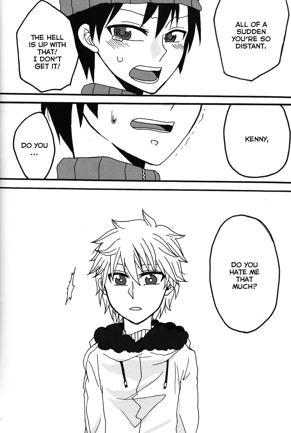 Yesterday and today's boundary