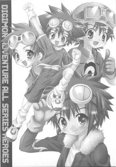Digimon Adventure All Series Heroes