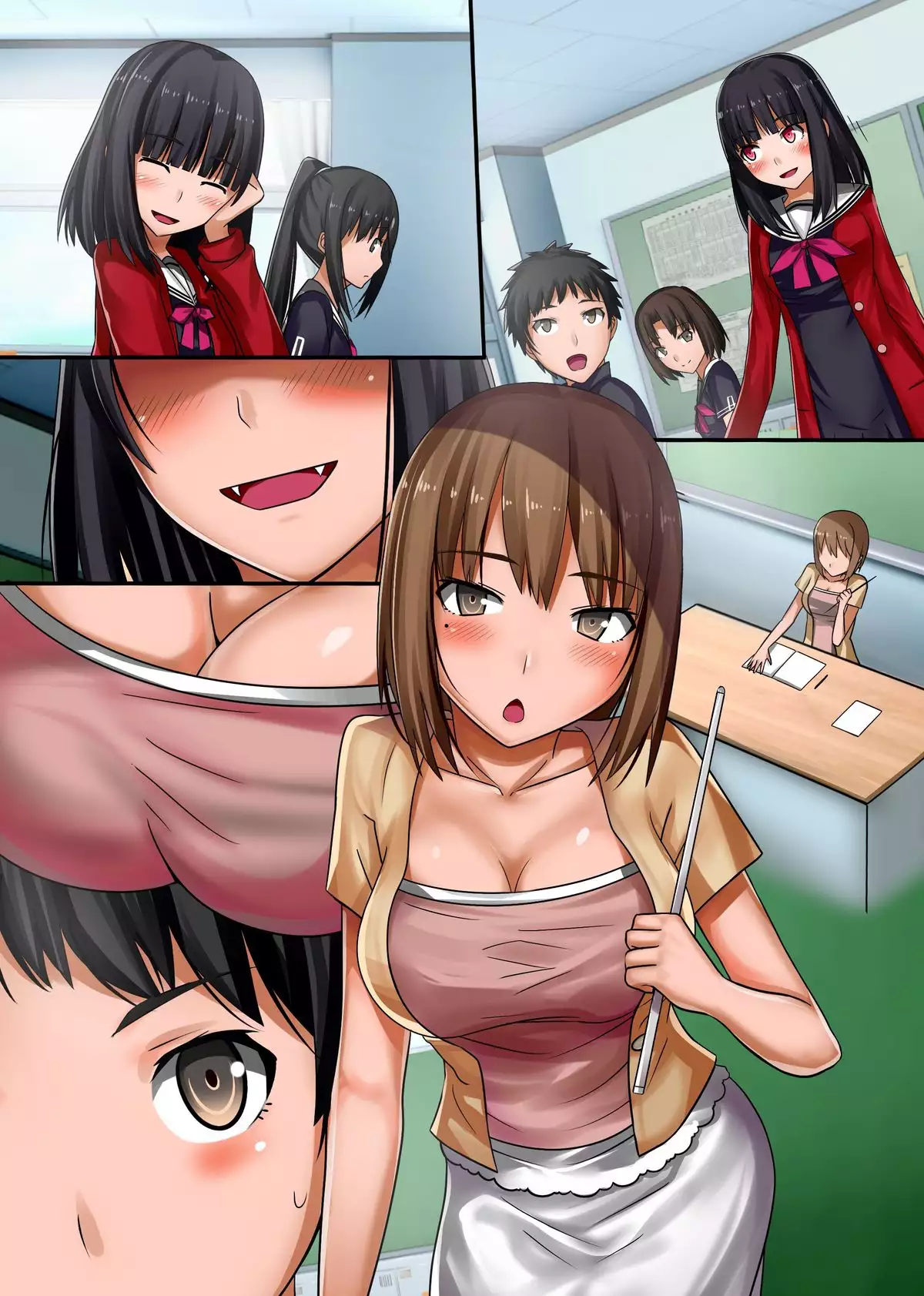 Kyuuketsuki ni yori Inran Rankou Sodom-ka Shita Gakuen