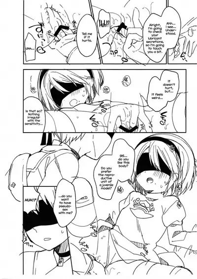 (COMIC1☆13) [Cocoa Holic (Yuizaki Kazuya)] [Gokuhi] YoRHa Kitai 2B no Shoushizaika Gitai Unyou Shiken ni Kansuru Houkoku｜[Classified] Report on the Trial Run of YoRHa Unit 2B's Cost Saving Chassis (NieR:Automata) [English] [Nishimaru]