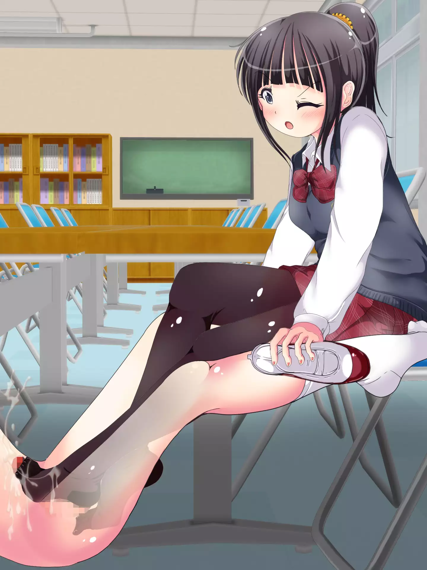 Matamata Ashi de Choukyou Sarechau!! Aki no Seifuku Kaikan Ashikoki 2