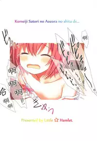 (C92) [Little Hamlet (Kiira)] Komeiji Satori no Aozora no Shita de.... (Touhou Project) [Chinese] [脸肿汉化组]