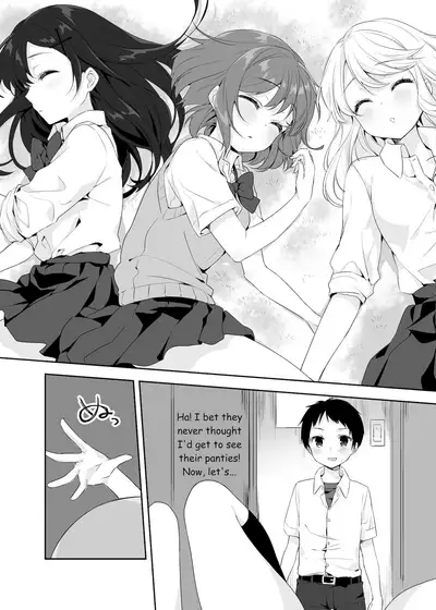 Boku no Onee-chan to Tomodachi wo Nemurasete Osottemitara Kaeriuchi ni Atta | The Tables were Turned when I tried to Rape my Sister and her Friends while they were Asleep