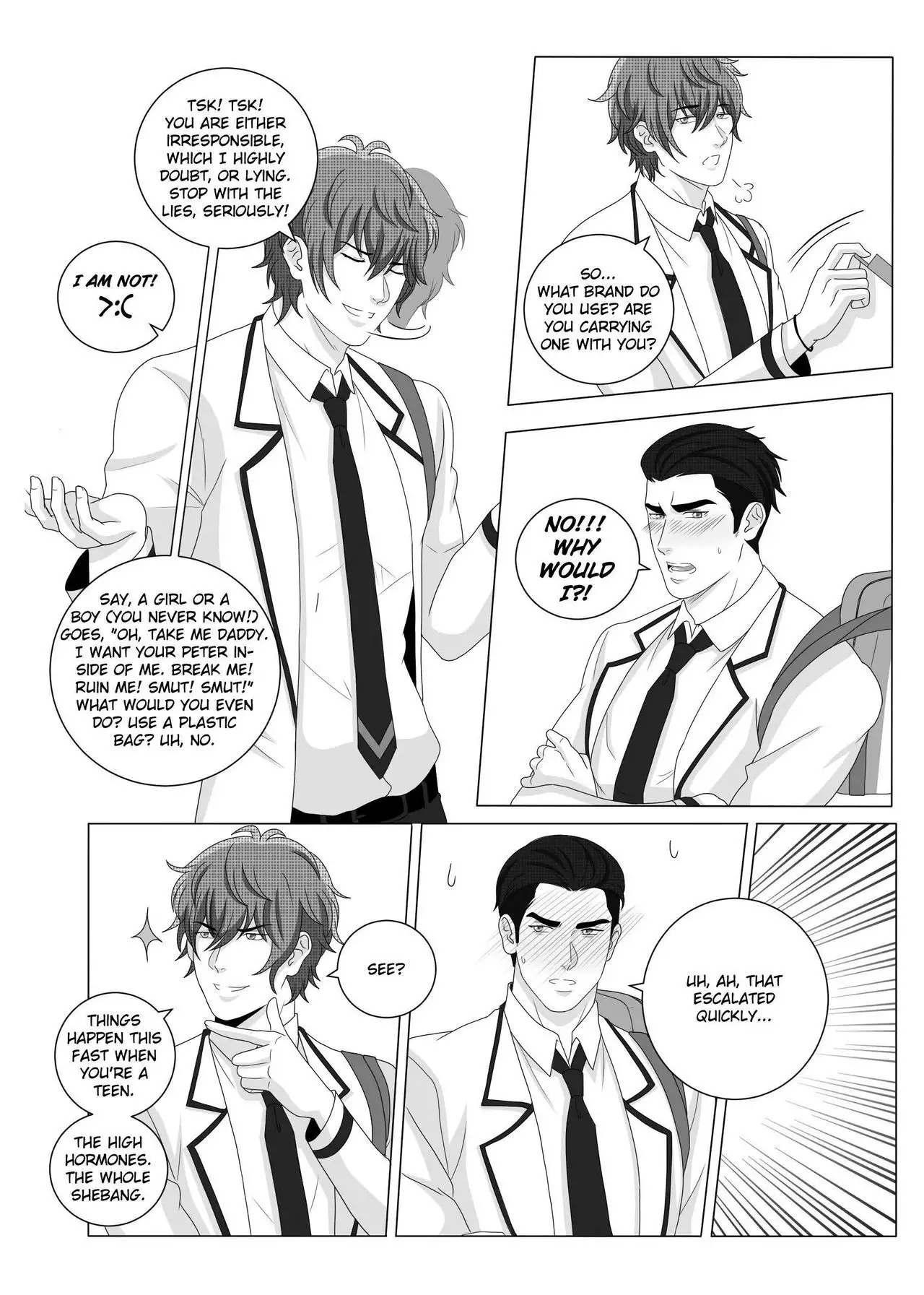 Fujoshi Trapped in a Seme's Perfect Body 3, 4