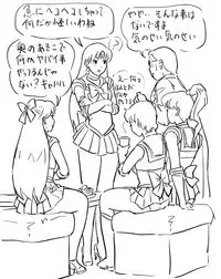 [8 no Ji Club (Hyou)] Blog Sketches - part 2 (Sailor Moon Story)