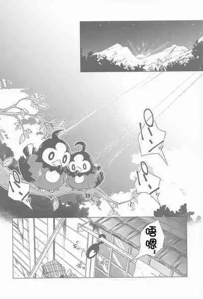 (C100) [chori (Chorimokki)] Himitsu no Yoru o Goshoukai (Pokémon Legends: Arceus) [Chinese] [我今天爆炸了个人汉化]