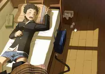 同人/マンガ｜学校帰りの少年がベッドの上で事を始めるだけ