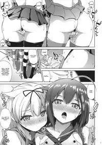 (C94) [Mizuwari Neko (Toyo)] Shimakaze Cos Shita Shigure to Yuudachi to Ichakora Suru (Kantai Collection -KanColle-) [English] [CGrascal]