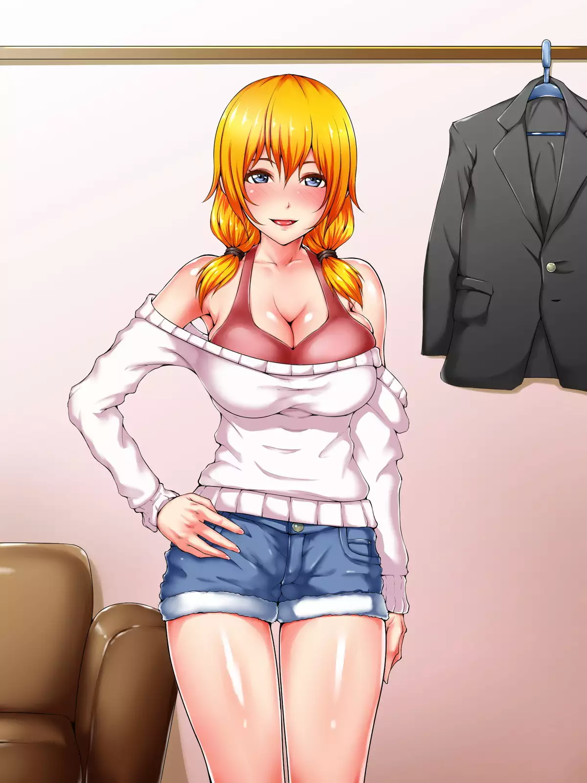 Isourouchuu no Iede Shoujo ni Okasareru!