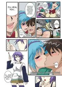 [COMIC1☆2] [Kamo Roosaazu (Oobanburumai)] Kapuchuu to Vampire (Rosario + Vampire)english(partial color