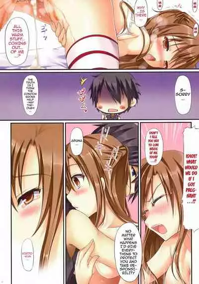 Asuna ni 100% Nama Nakadashi Shimasu | Cumming Inside Asuna 100% Raw