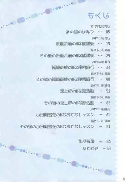 Anoko no Himitsu Soushuuhen #01