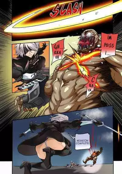 (C96) [UNDER CONTROL (zunta)] I2P2 (SoulCalibur, NieR:Automata) [English] {darknight} - (Colored by NoBoDy11)