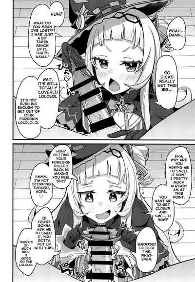 [Wayawaya (Waya)] Onegaishimasu Ikkai dake de Ii no de Toriaezu Kaide Kudasai | Please! Just Once Is Fine, So Smell My Dick! (Hololive) [English] [BanjoFuzz]