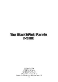 (Futaket 8.5) [Majimadou (Matou)] THE BLACK&PINK PARADE F-SIDE (THE IDOLM@STER)