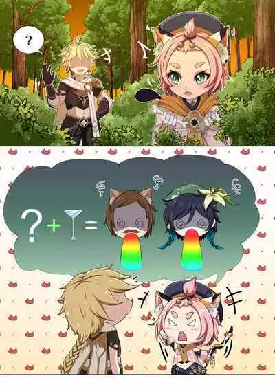 [Yamazaki Ginryu] Diona to no Nichijou -Mondai Hen + Kaiketsu Hen- | 与迪奥娜的日常 -问题篇+解决篇- (Genshin Impact) [Incomplete]