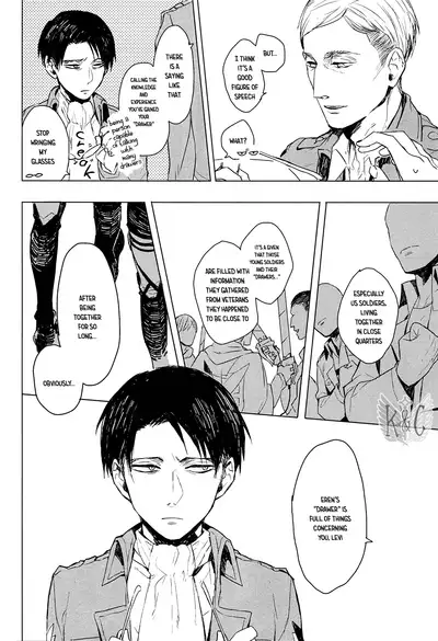 (SUPERKansai20) [Bodatto (Kirishima)] Heichou no Hikidashi | Captain's Drawer (Shingeki no Kyojin) [English] [Wings of K&C]