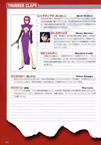 Thunder Claps! Visual Fan Book + Trading Card Art