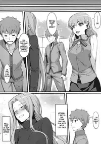 (C84) [S.S.L (Yanagi)] Rider san to Gakusei Fuku. (Fate/hollow ataraxia) [English] [Laruffii]