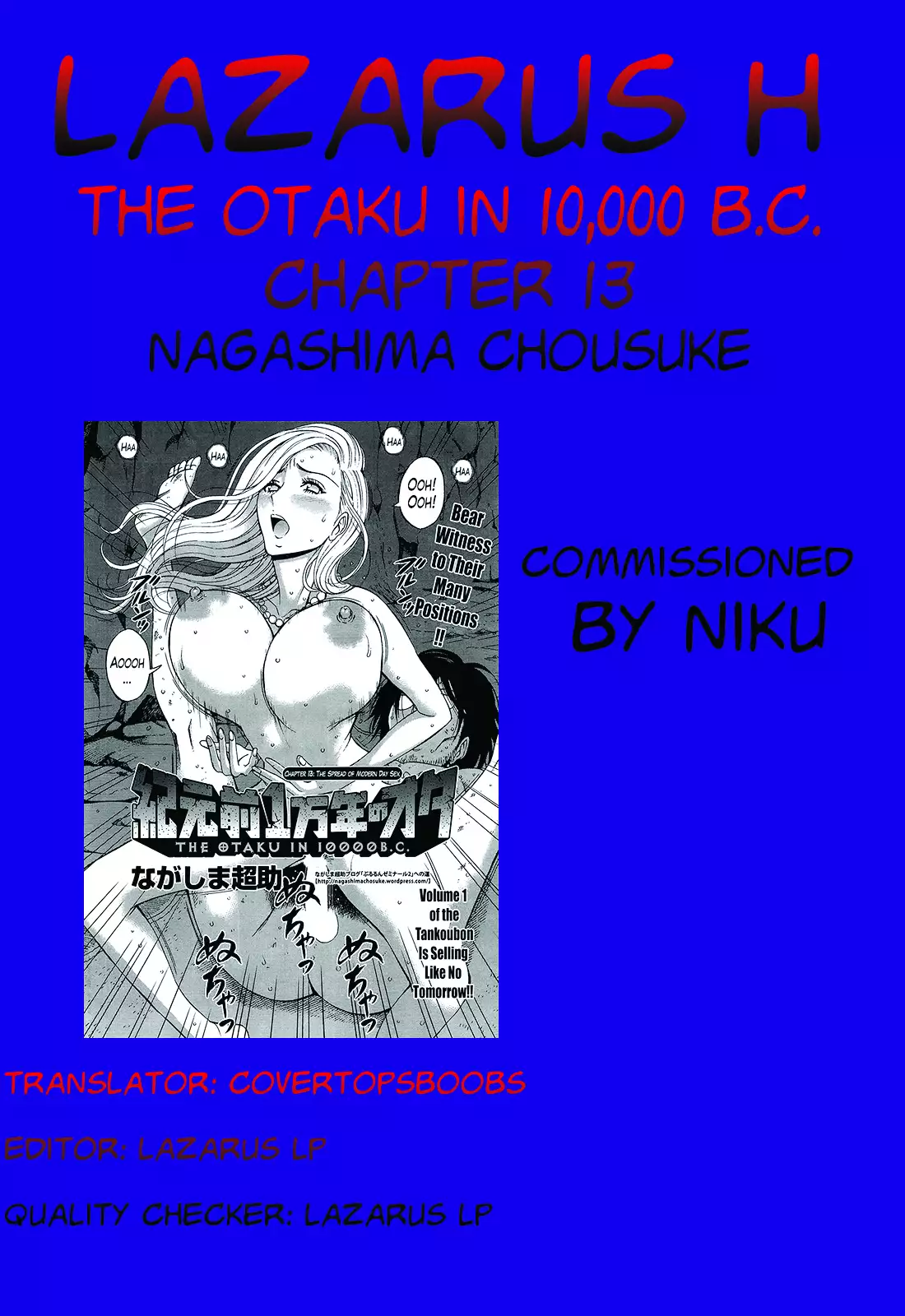 Kigenzen 10000 Nen no Ota | The Otaku in 10,000 B.C. Ch. 1-23