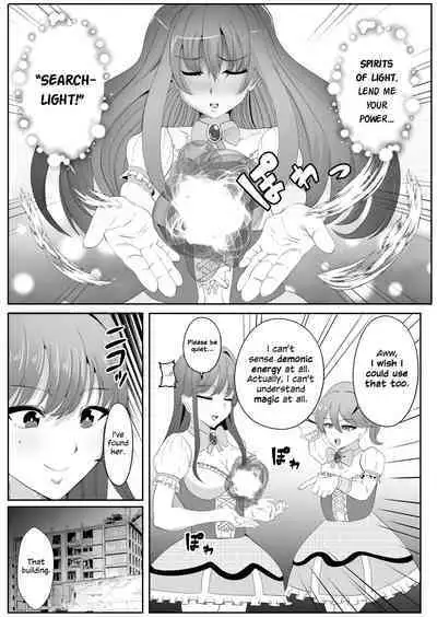 Chinpo ni Kiseisare Kintama ni Jinkaku o Utsusareta Mahou Shoujo | Magical Girls Who Got Infested by Parasite Cock and Had Their Personalities Transferred Into Their Testicles