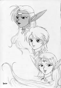 (C41) [Night Stalkers (Compiler, Shamp Samurai)] Deed ga Nobanashi 2 (Record of Lodoss War)