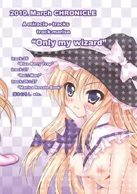[Chronicle (YUKITO)] Only my wizard (Touhou Project) [Digital]