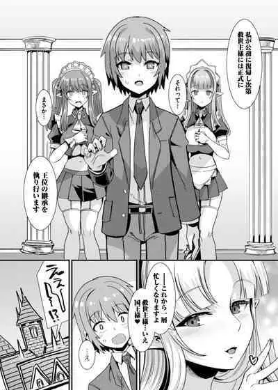 Oujo to Himekishi o Party de Rouraku shite Yotsugi o Tsukutte Boukoku o Sukuu Tame ni Harem Ecchi