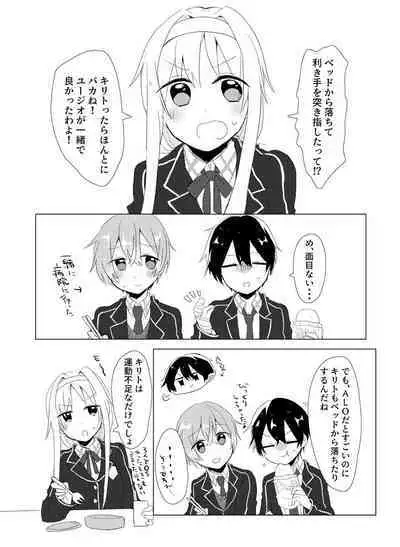 Kirito!! Migite no Shiyou wa Kinshi da yo!