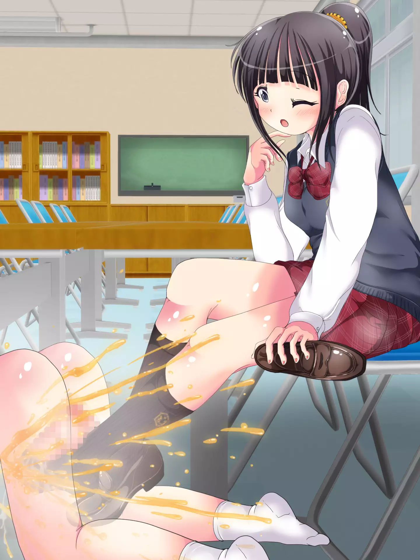 Matamata Ashi de Choukyou Sarechau!! Aki no Seifuku Kaikan Ashikoki 2