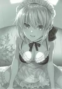 (SC2017 Autumn) [Chimple Hotters (Chimple Hotter)] Maid Alter ni Yoru no Osewa o Tetteiteki ni Sareru Hon (Fate/Grand Order)