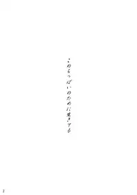 (C77) [Necrolincer (Kimoto Kanata)] Kono Chippai no Tame ni Ikiteru (Touhou Project & DARKER THAN BLACK)