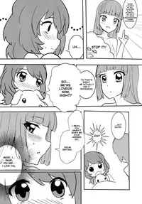 (Geinoujin wa Card ga Inochi! 8) [Ugokuna Yakkyoku (ababari)] Kokoro no Doukasen (Aikatsu!) [English] [Lazy Lily]