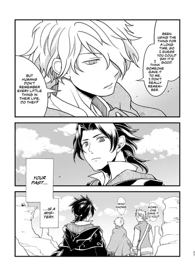 (TWINKLE MIRAGE 10) [Sasori no Karaage (ot)] 10-Nen-me no saikai | A 10-Year Reunion (Octopath Traveler) [English] [CulturedCommissions]