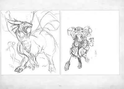 ALICESOFT ORION SCRIBBLES with CROQUIS ULTIMATE EDITION VOL.3 織音計画特別版 ラフ画集