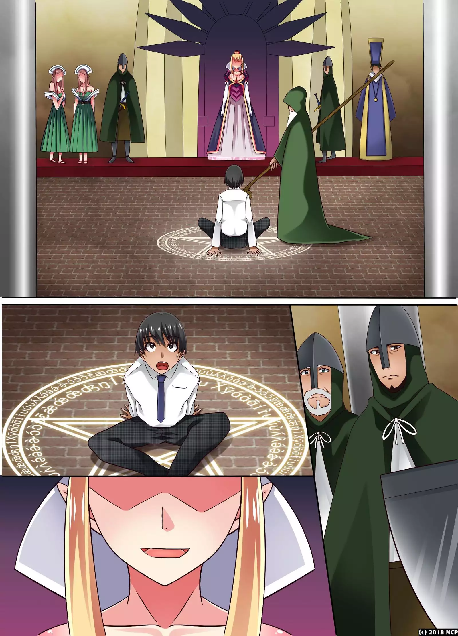 When village salaried worker I was summoned to a different world I became a harem life