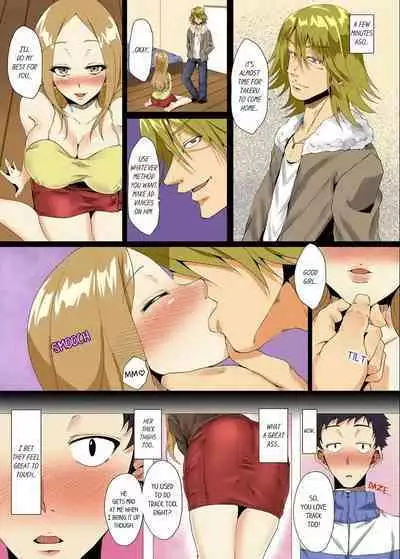 [Kanitomato] "Itchadame…Nanoni…" Kareshi no Ani no Iyarashii Yubi Tsukai 1-6 | “Even Though I Shouldn’t Cum...” Lewd Fingerings of My Boyfriend’s Big Brother 1-6 (Complete) [English]