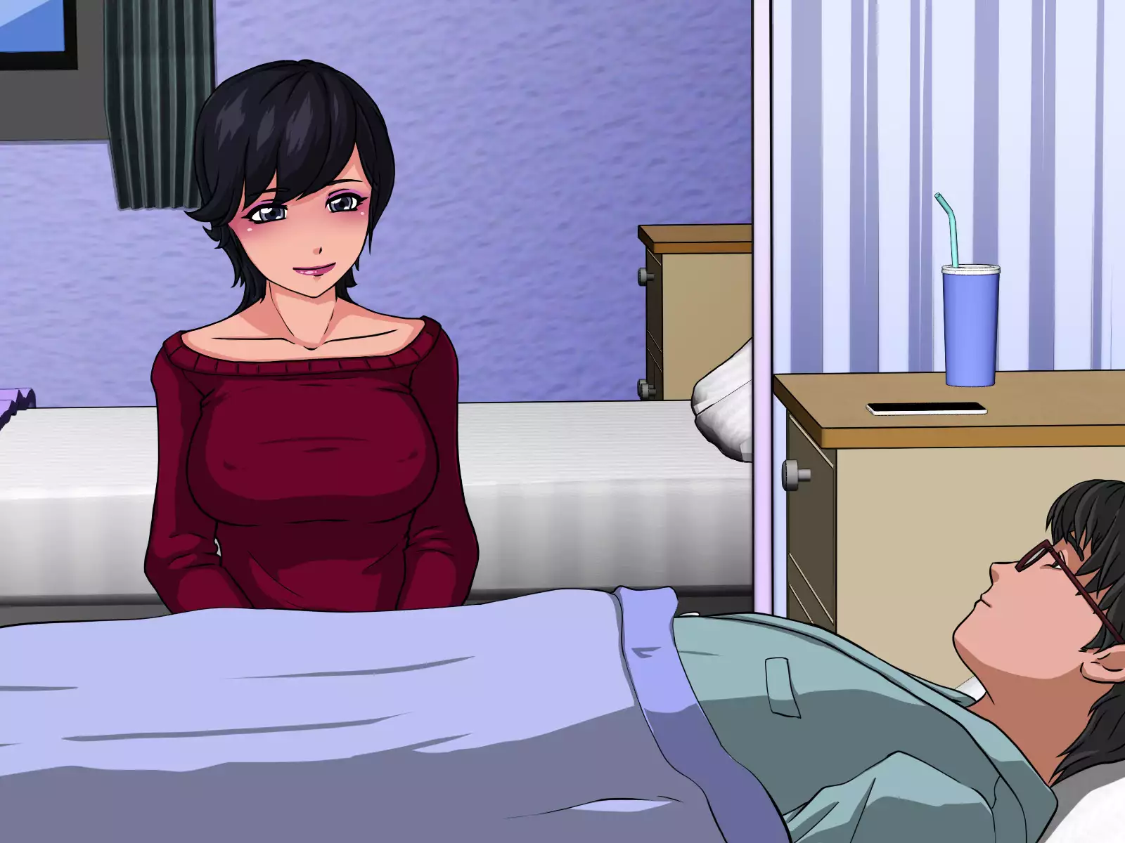 Otto no Mimaichuu ni.. ~Doushitsu no Charao ni Netorareta Watashi~