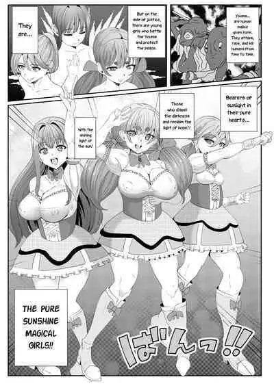 Chinpo ni Kiseisare Kintama ni Jinkaku o Utsusareta Mahou Shoujo | Magical Girls Who Got Infested by Parasite Cock and Had Their Personalities Transferred Into Their Testicles