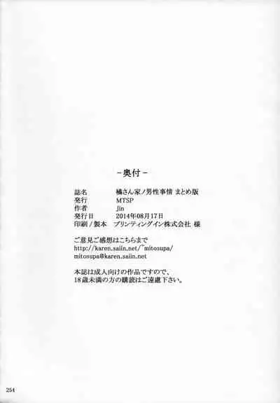 [BLEACHED] (C81) [MTSP (Jin)] Tachibana-san's Circumstances With a Man [English] [Colorized] [Decensored] [MTSP (Jin)]