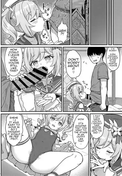 [Wasabi Mochi (Momosawa)] Barbara-chan ga Ecchi na Chiryou o Shite kureru Hon | A Book Where Barbara Gives You a Lewd Service (Genshin Impact) [English] [Torikatchu]