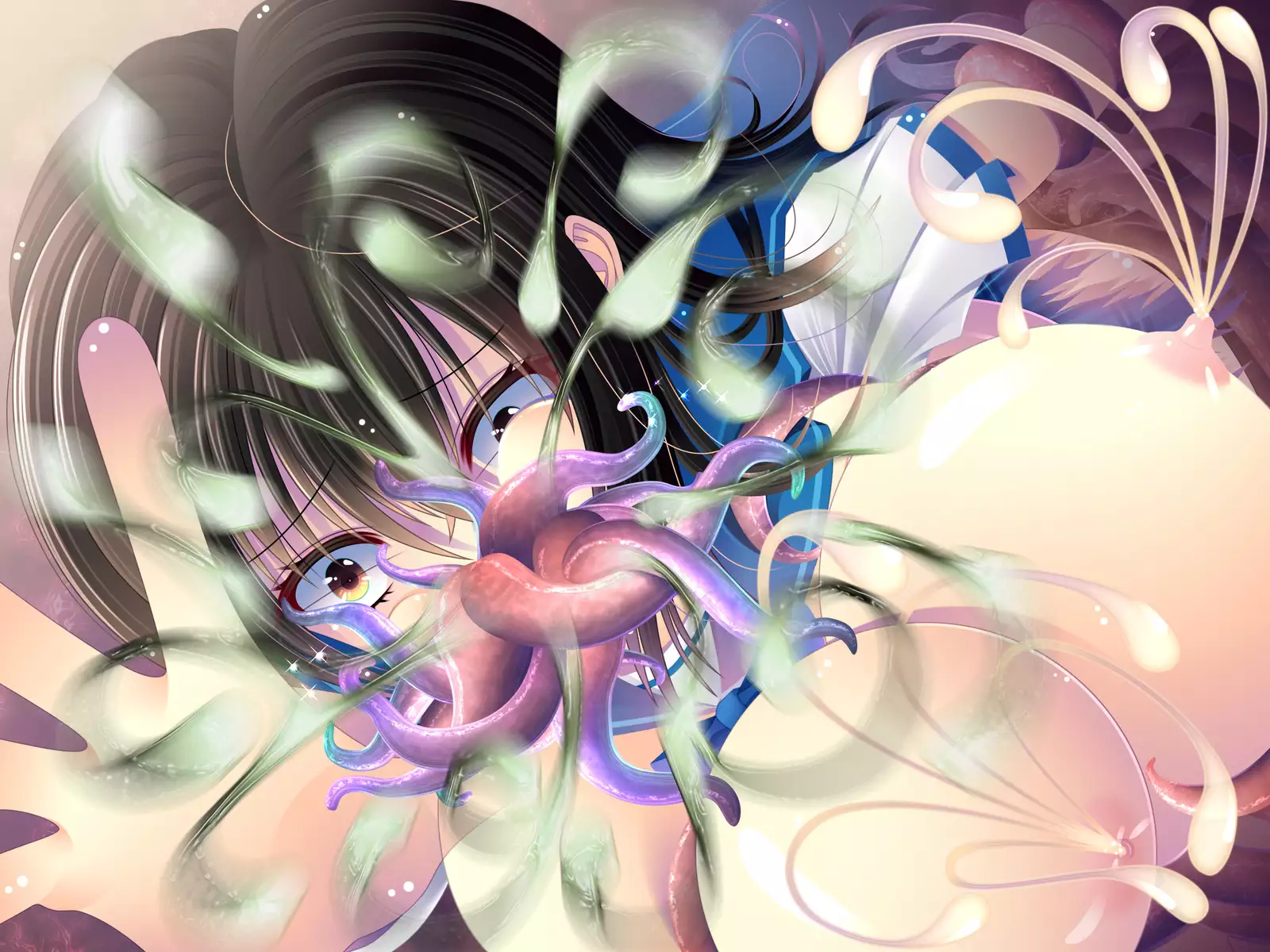 yabure, bakunyu chochichi naedoko ni, benki ni Daraku To sa reru hiroin!~ Hime ￮ setsuna ~